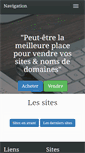 Mobile Screenshot of annuaire-des-sites-web.fr